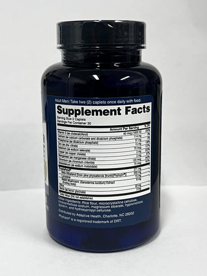 Super Beta Prostate Advanced Prostate Supplement for Men – Reduce Bathroom Trips, Promote Sleep, Support Urinary Health & Bladder Emptying. Beta Sitosterol not Saw Palmetto. (60 Caplets, 1-Bottle)
